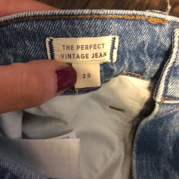 Madewell Perfect Vintage Jean. - Picture 4 of 7